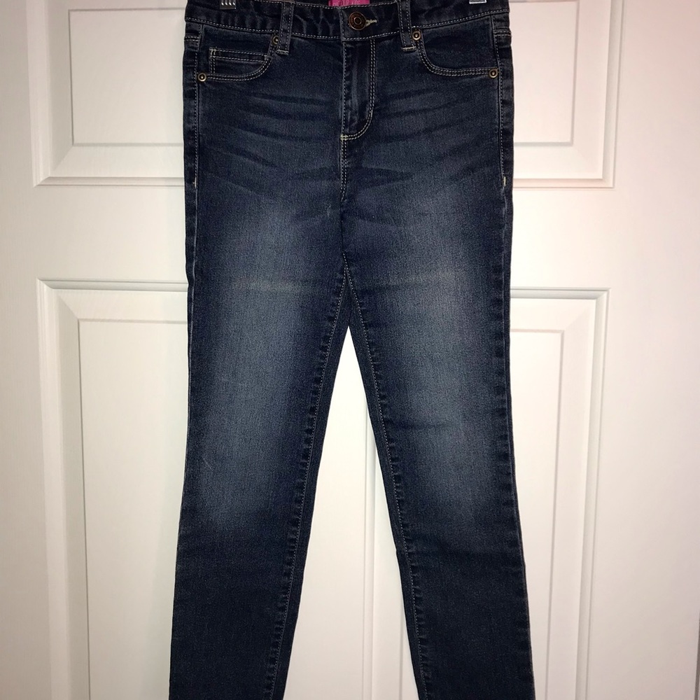 Bass Pro Shop/Outdoor Kids Girls Jeans. Size 8. STRETCHY/STRAIGHT LEG. NWT - Picture 4 of 9